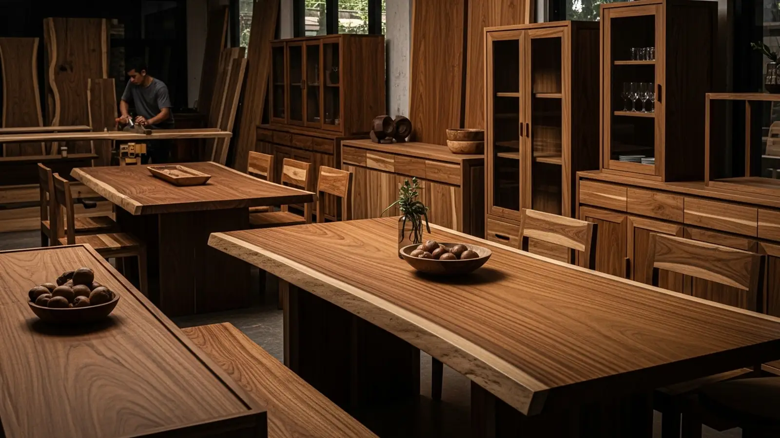 Solid Teak, Mahogany & Acacia Furniture